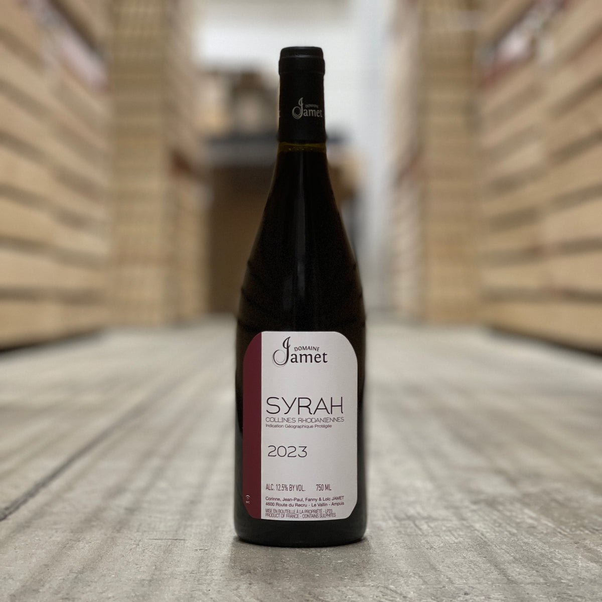 Domaine Jamet Syrah, IGP Collines Rhodaniennes, France 2023