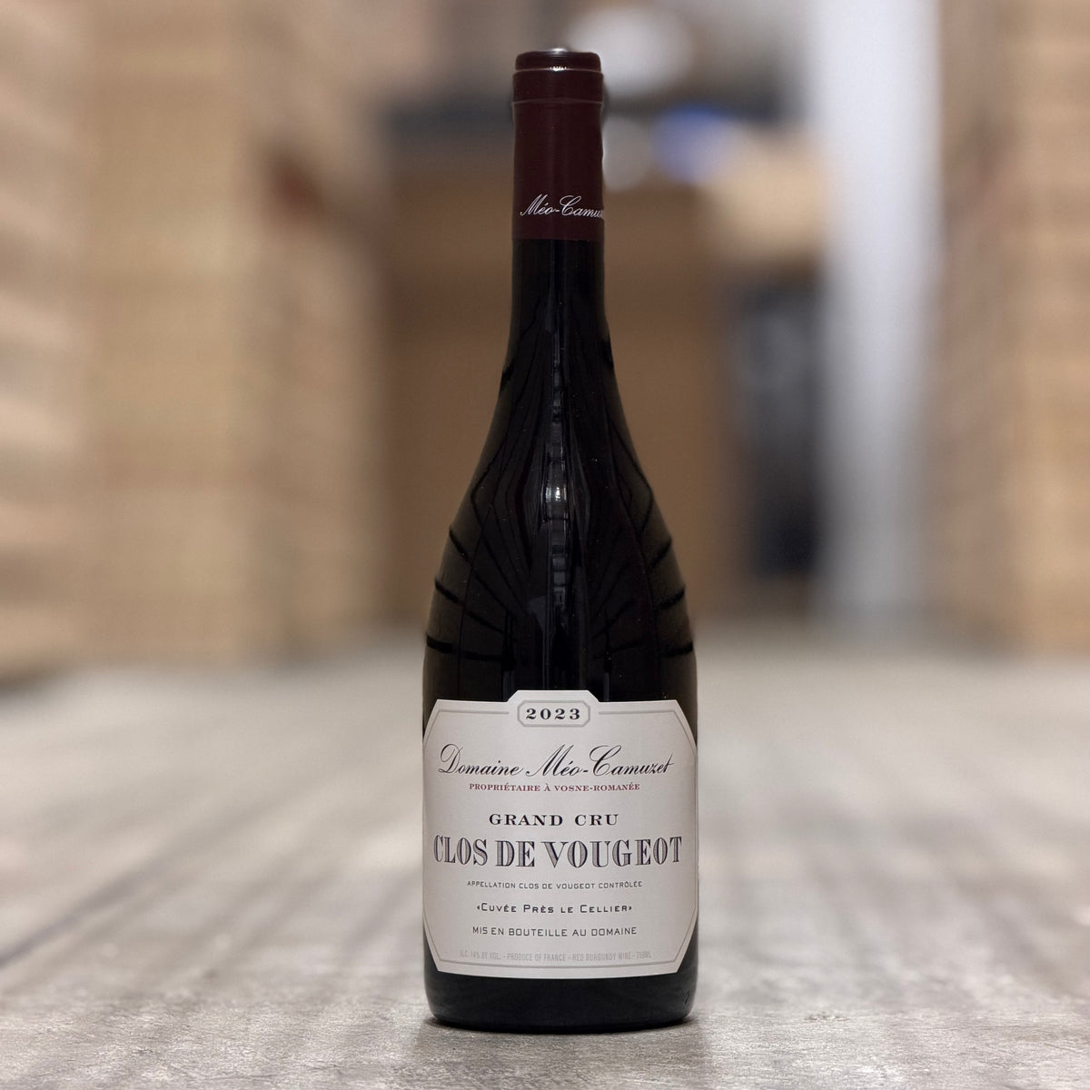 Meo-Camuzet Clos de Vougeot Grand Cru Pres le Cellier, Cote de Nuits, France 2023