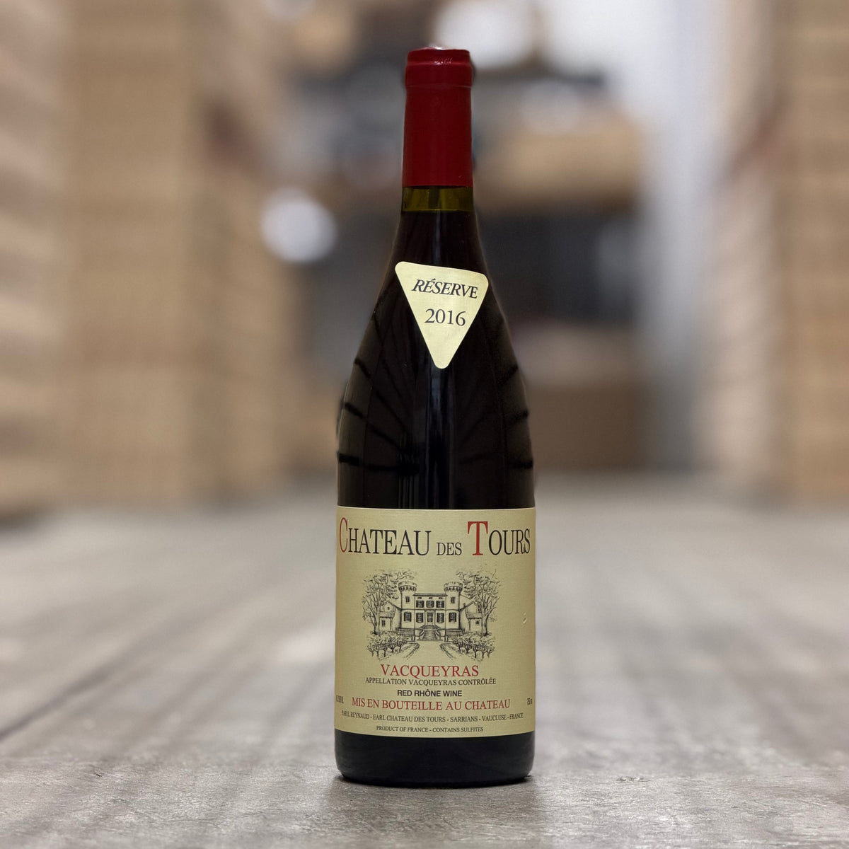 Rayas Chateau des Tours Vacqueyras, Rhone, France 2016