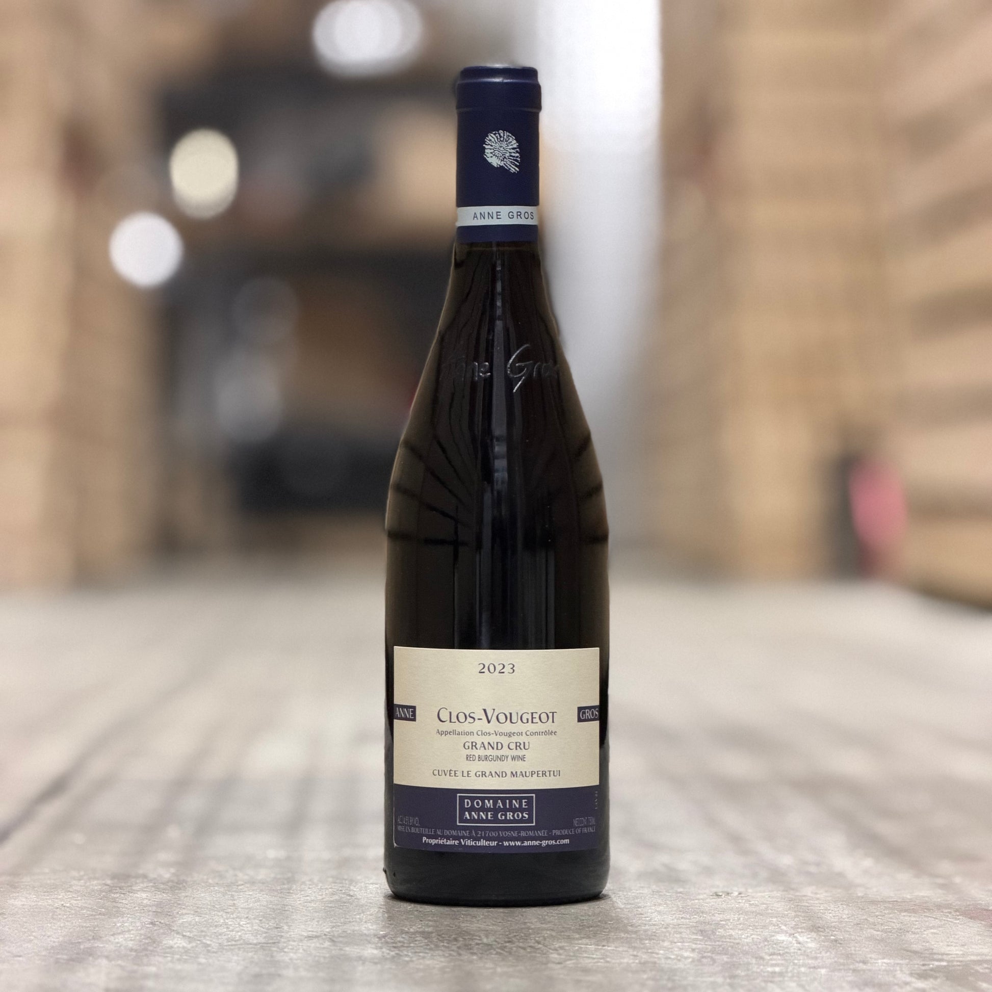Domaine Anne Gros Clos de Vougeot Grand Cru Le Grand Maupertui Domaine Anne Gros Clos de Vougeot Grand Cru Le Grand Maupertui