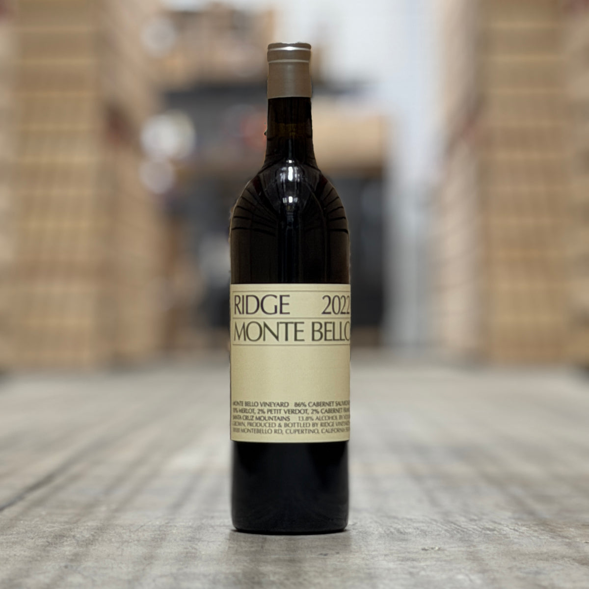 Ridge Vineyards Monte Bello, Santa Cruz Mountains, USA 2022