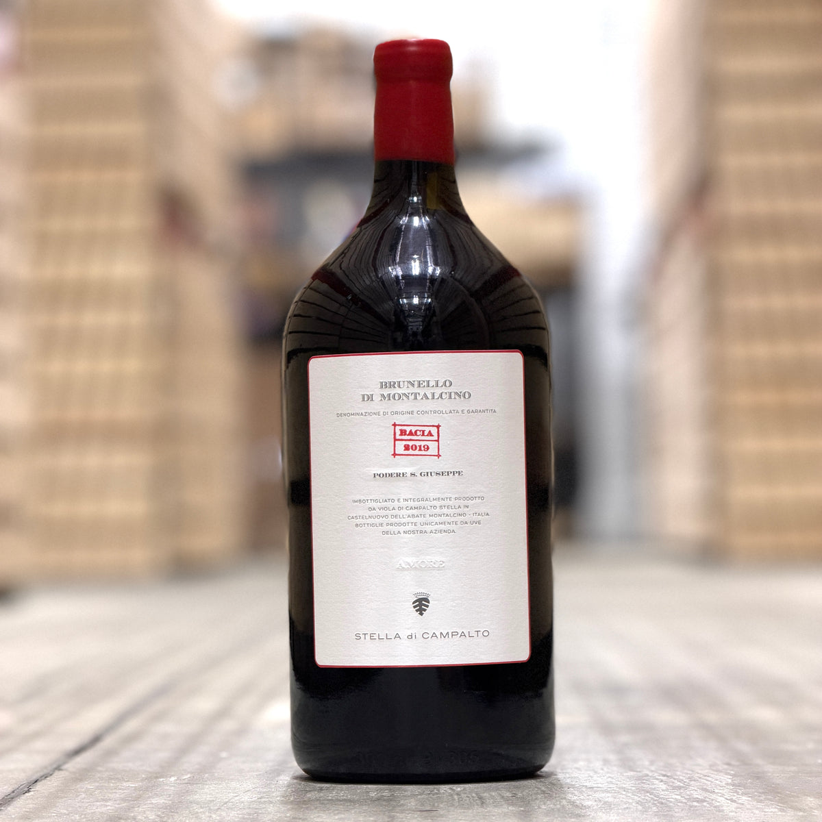 Stella di Campalto Podere San Giuseppe 'Bacia - Amore', Brunello di Montalcino DOCG, Italy 2019 3L