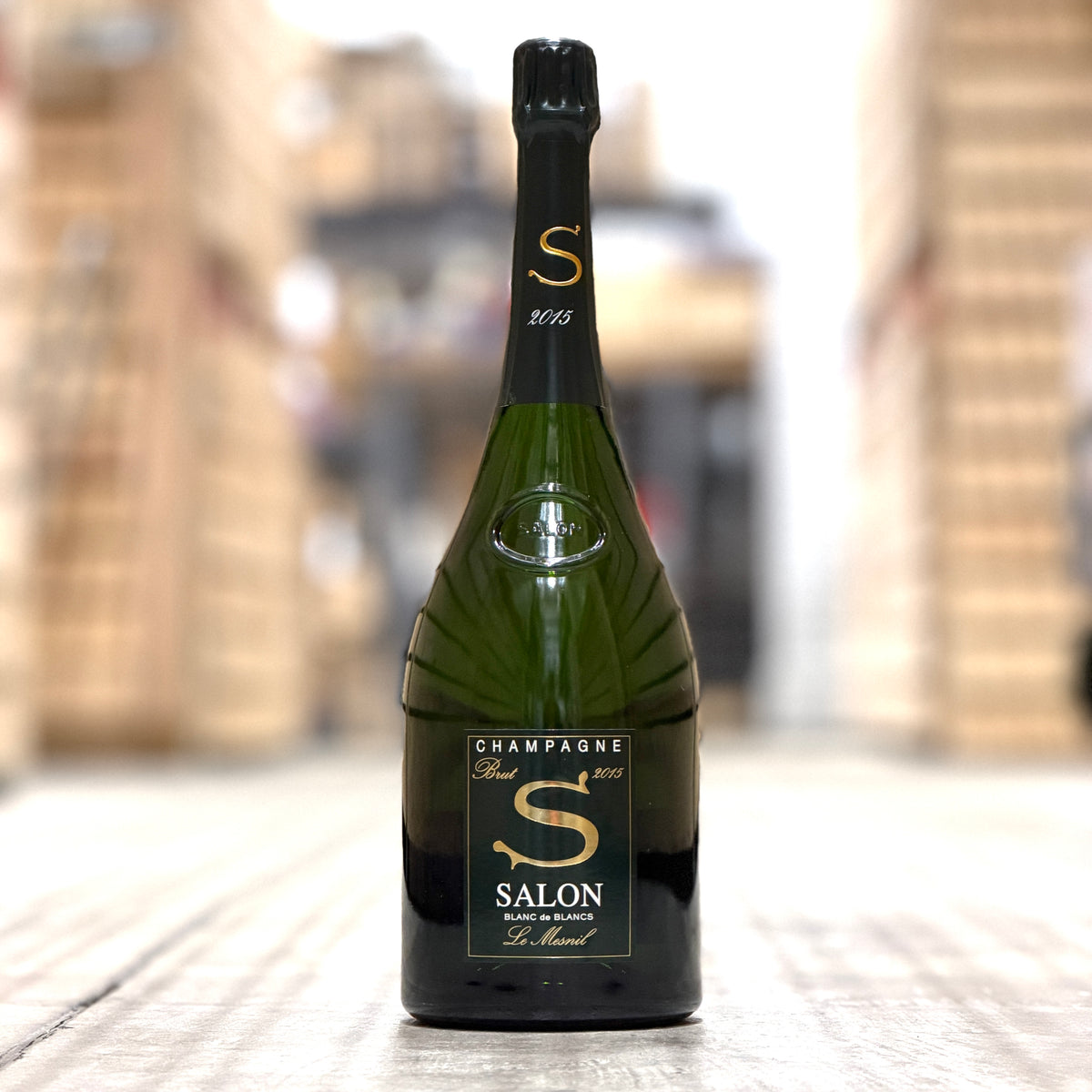 Salon Cuvee 'S' Le Mesnil Blanc de Blancs Brut, Champagne, France 2015 1.5L