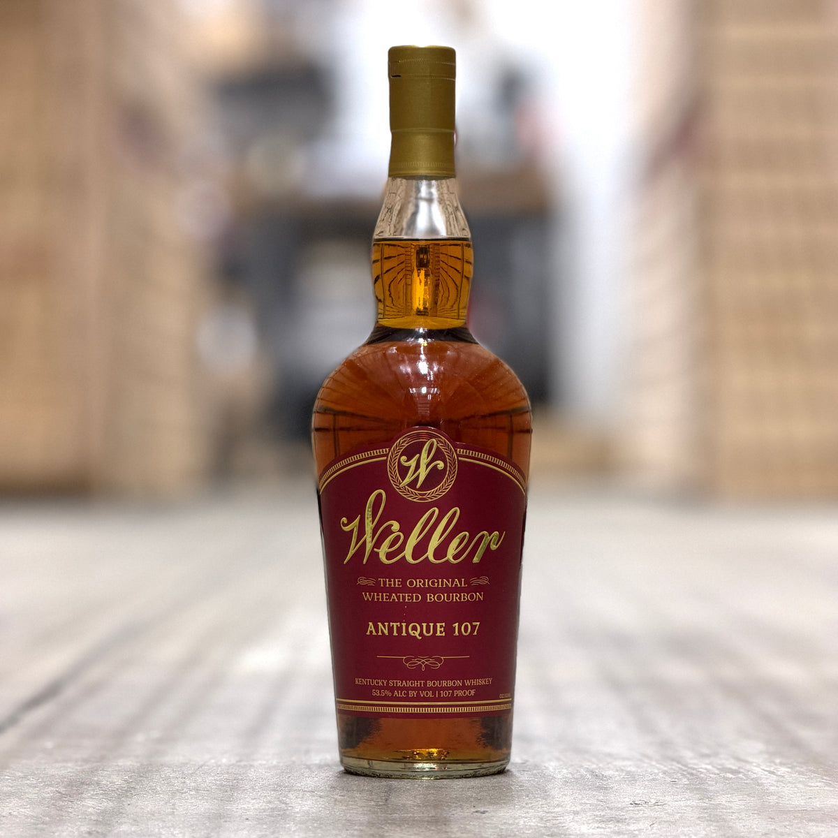 W. L. Weller 'Old Weller Antique 107' Kentucky Straight Wheated Bourbon Whiskey, USA