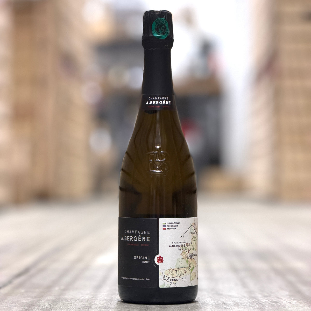 A. Bergere 'Origine' Brut, Champagne, France NV