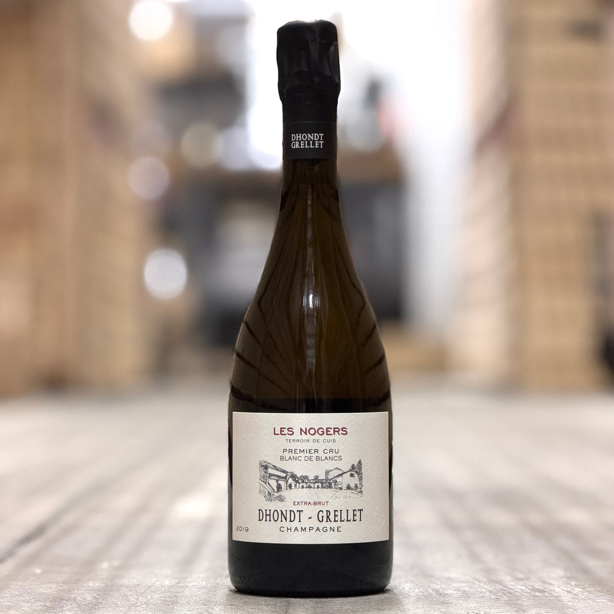 Dhondt-Grellet 'Les Nogers' Blanc de Blancs Premier Cru Extra Brut, Champagne, France 2019