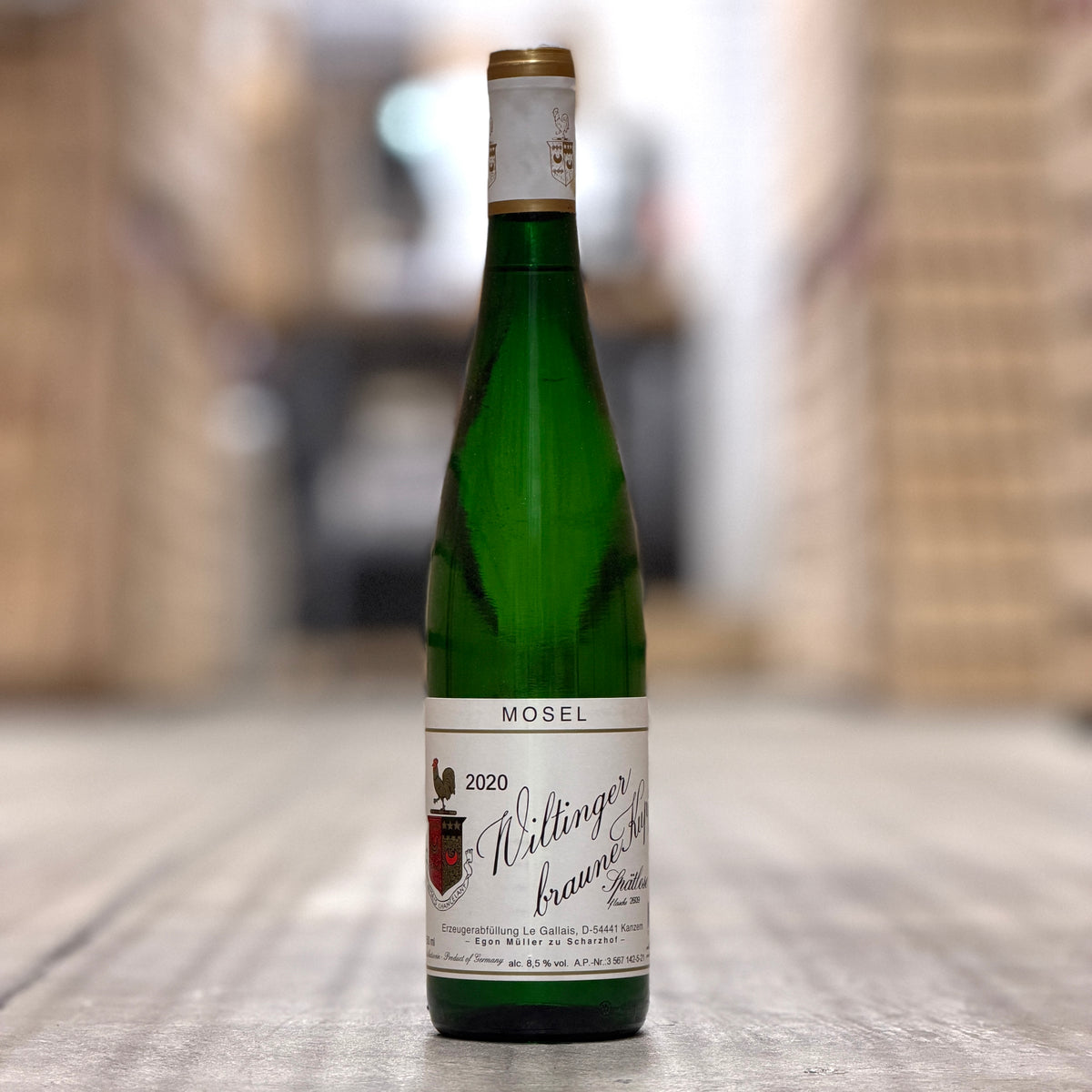 Egon Muller 'Le Gallais' Wiltinger Braune Kupp Riesling Spatlese, Mosel, Germany 2020