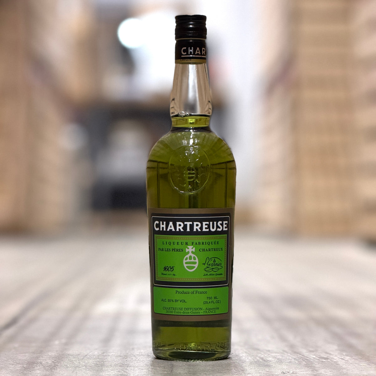 Chartreuse Verte Green Liqueur, Isere, France