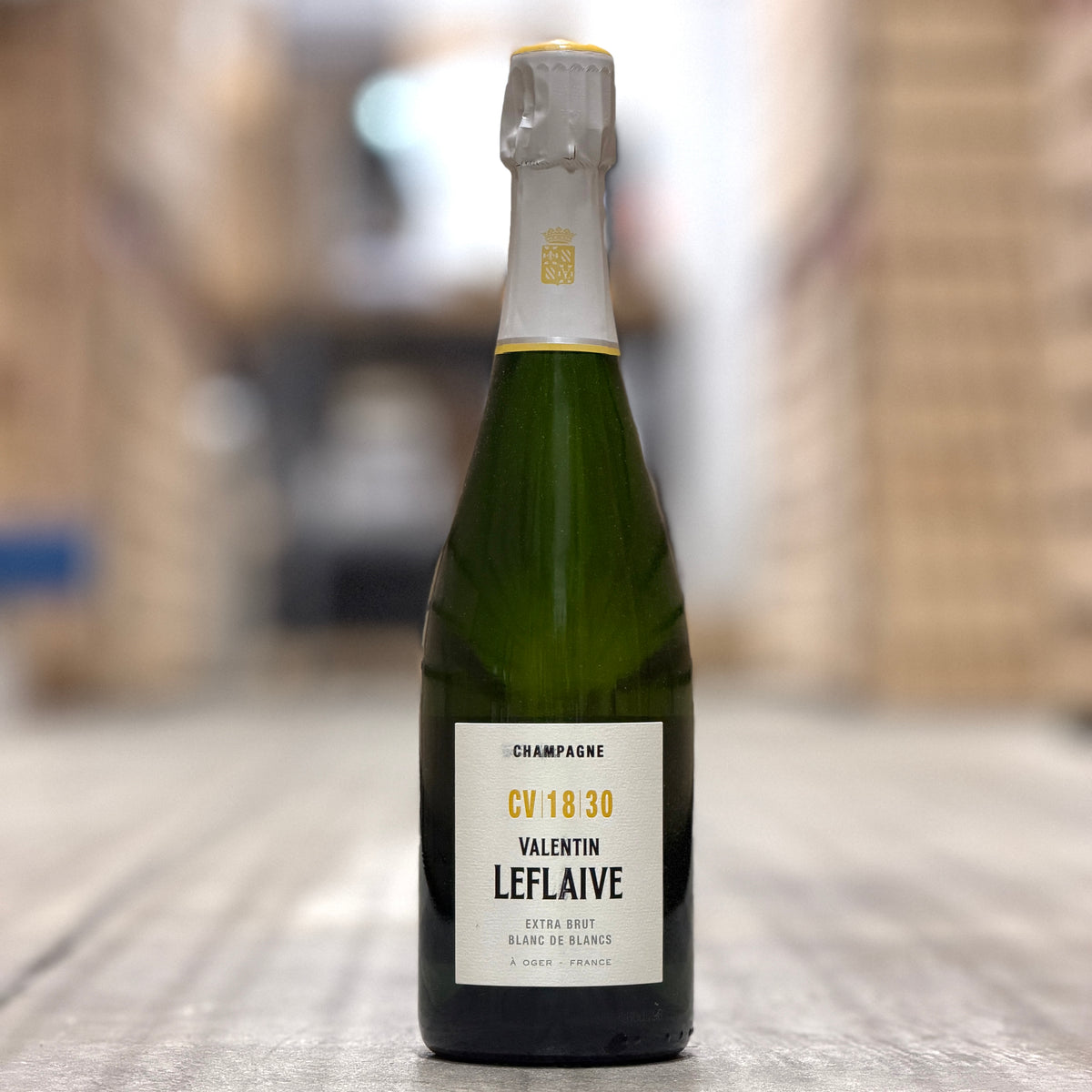 Valentin Leflaive Blanc de Blancs Le Mesnil Sur Oger Grand Cru Extra Brut Millesime, Champagne, France