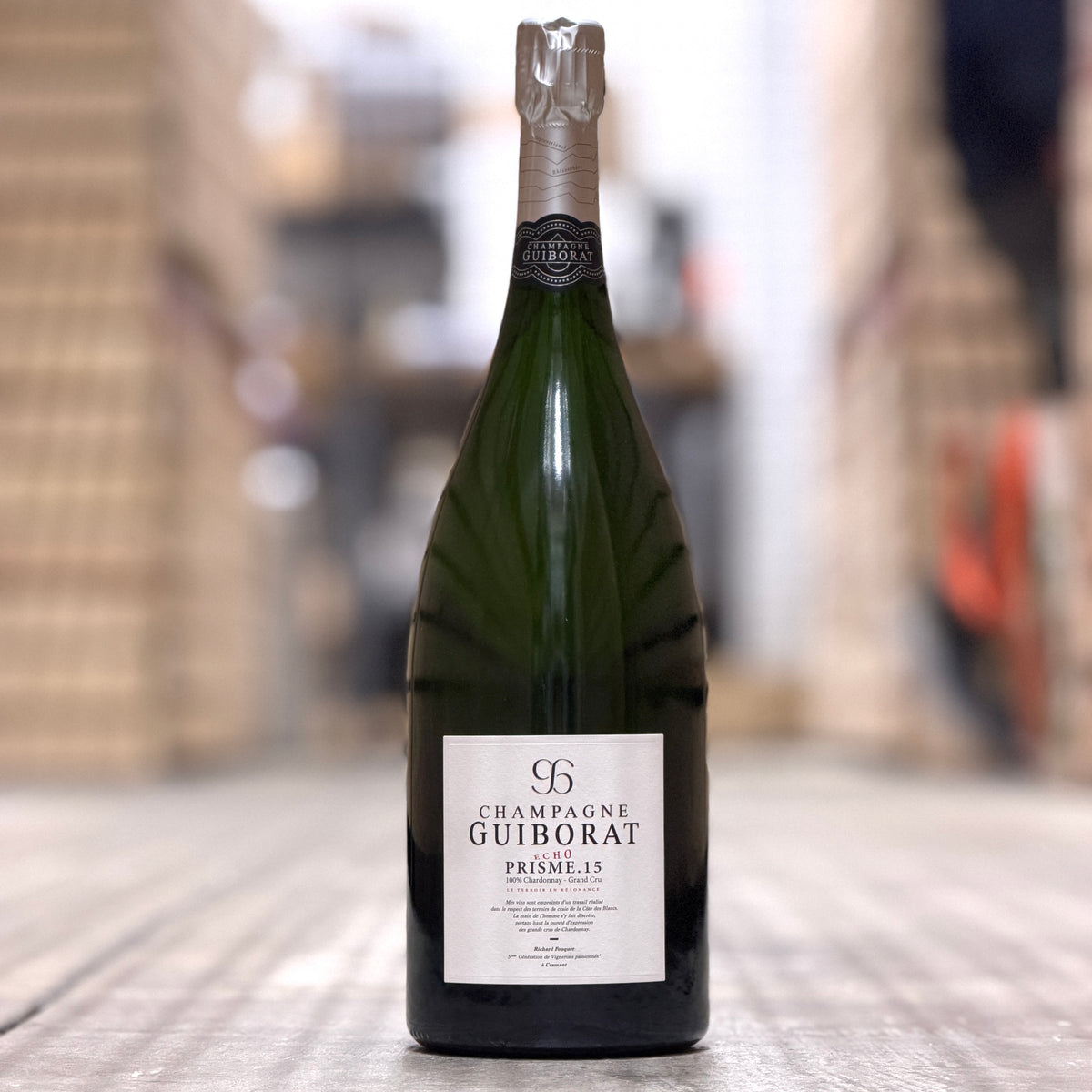 Guiborat 'Prisme' Echo Grand Cru, Champagne, France 2015 1.5L