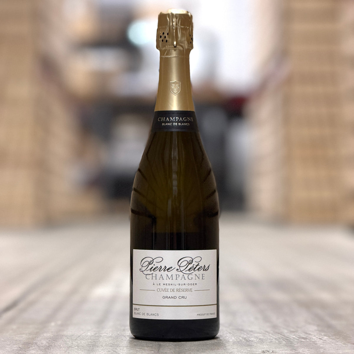 Pierre Peters Cuvee de Reserve Blanc de Blancs Grand Cru Brut, Champagne, France