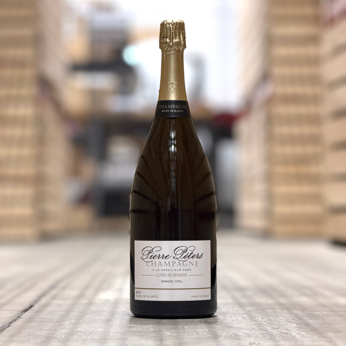 Pierre Peters Cuvee de Reserve Blanc de Blancs Grand Cru Brut, Champagne, France 1.5L