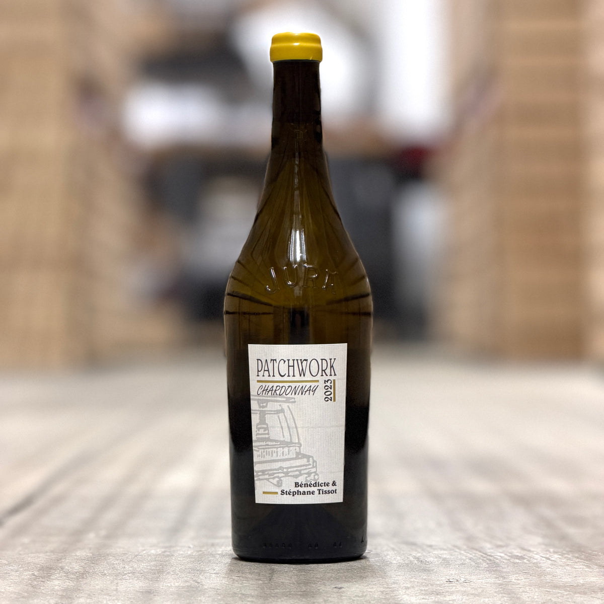 Benedicte & Stephane Tissot Arbois Chardonnay Patchwork, Jura, France 2023