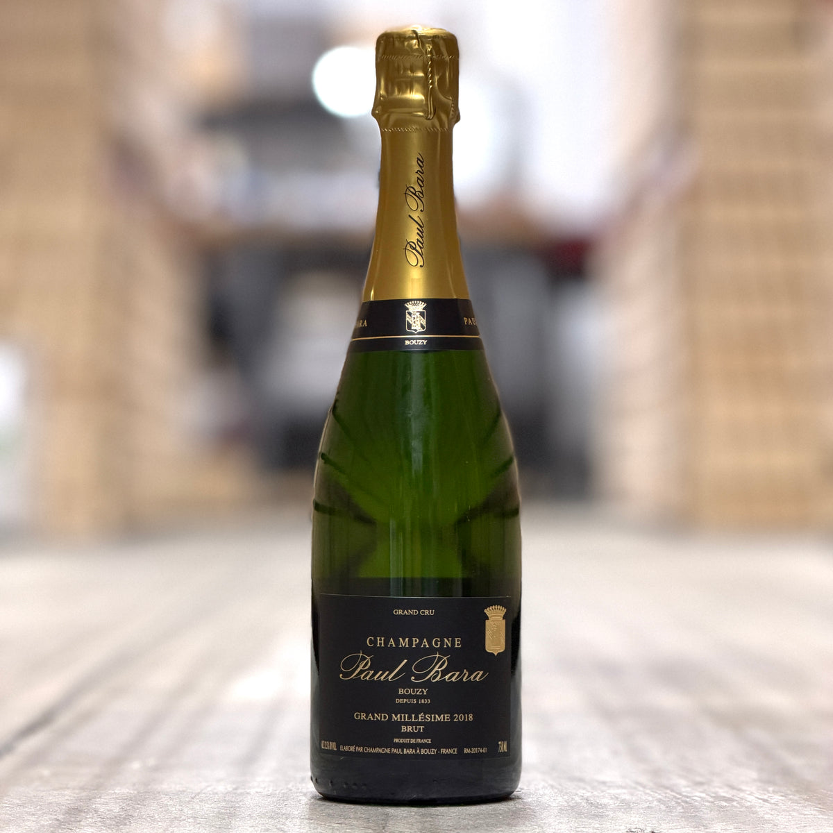 Paul Bara Grand Millesime Grand Cru Brut, Champagne, France 2018