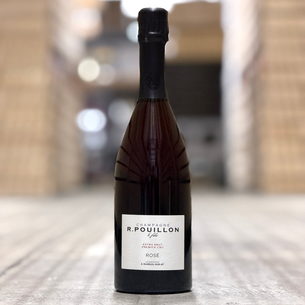 R. Pouillon & Fils Premier Cru Brut Rose, Champagne, France (2021 Base)