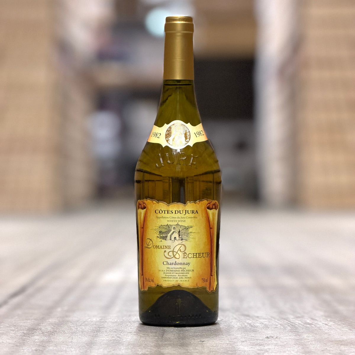 Domaine Pecheur Cotes du Jura Chardonnay, France 1982