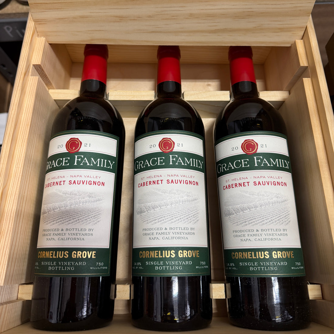 Grace Family Vineyards Cornelius Grove Vineyard Cabernet Sauvignon, St Helena, USA 2021